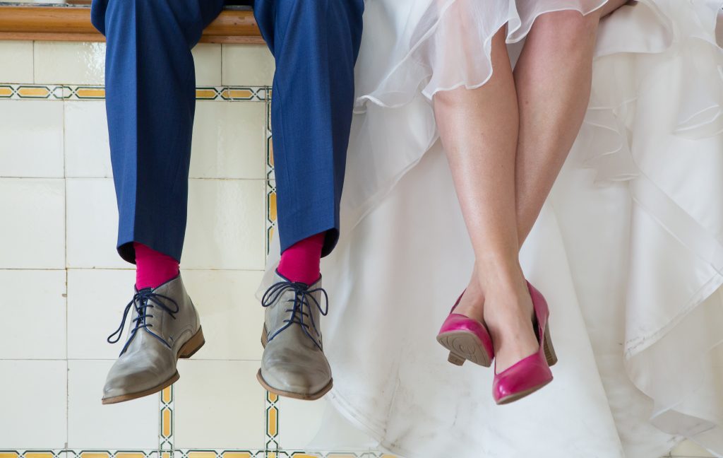 schoenen bij jouw maatpak trouwen