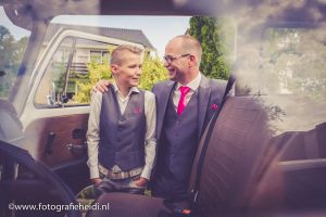 roze stropdas maatpak